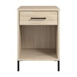 Essence Nightstand with Drawer in Natural Elm - Engineered Wood
