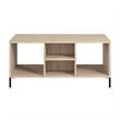 Essence Coffee Table with Shelves in Natural Elm - Engineered Wood