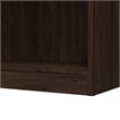 Universal Tall 5 Shelf Bookcase Set in Black Walnut - Engineered Wood