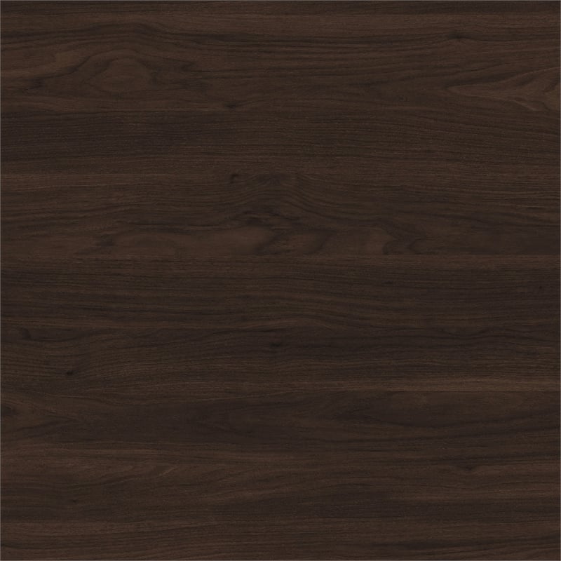 Universal Small 2 Shelf Bookcase in Black Walnut - Engineered Wood