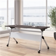 Envision 60 inch W Foldable Training Room Table Storm Gray