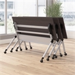 Envision 60 inch W Foldable Training Room Table Storm Gray