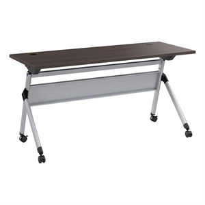 Envision 60 inch W Foldable Training Room Table Storm Gray