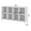 Bush Home Essence 8 Cube Organizer in Black Stipple