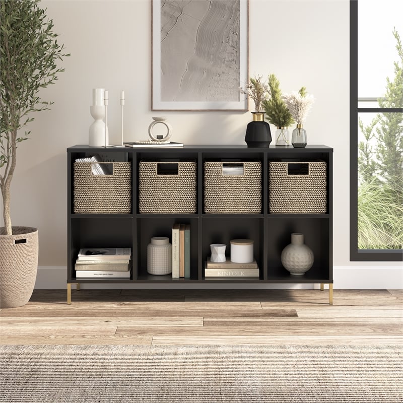 Bush Home Essence 8 Cube Organizer in Black Stipple
