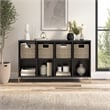 Bush Home Essence 8 Cube Organizer in Black Stipple