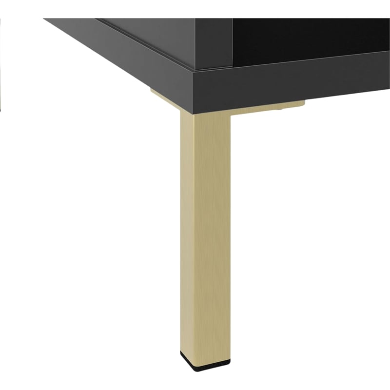 Bush Home Essence 58W TV Stand in Black Stipple