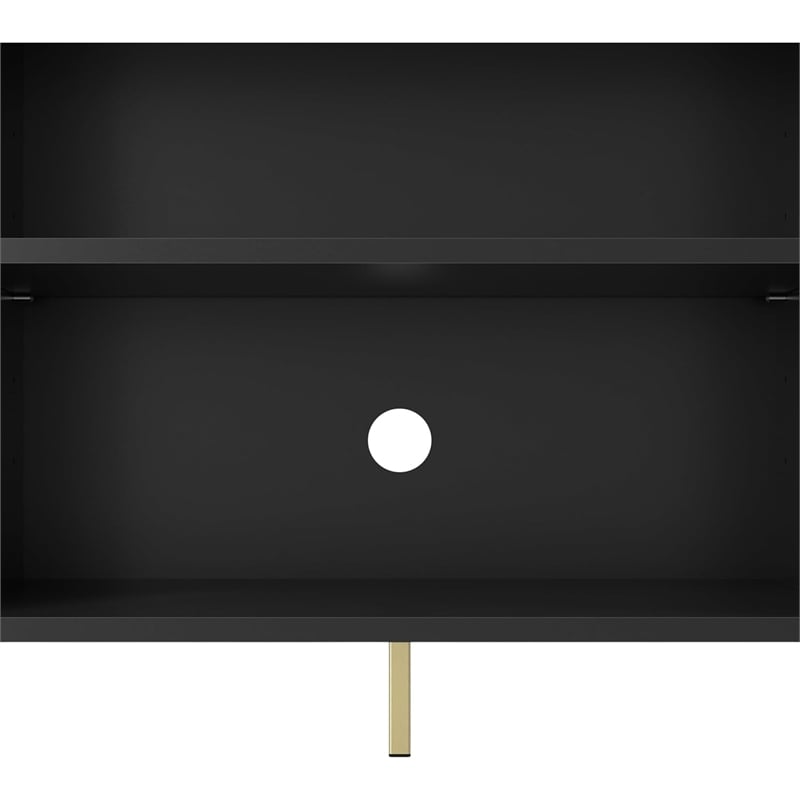 Bush Home Essence 58W TV Stand in Black Stipple