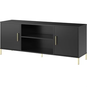 Bush Home Essence 58W TV Stand in Black Stipple