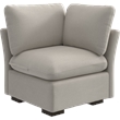 Bush Home Sienna Modular Corner Wedge in Mist Taupe Woven Fabric