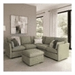 Bush Home Sienna Modular Corner Wedge in Soft Green Woven Fabric