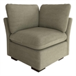 Bush Home Sienna Modular Corner Wedge in Soft Green Woven Fabric