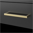 Bush Home Essence End Table in Black Stipple