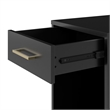 Bush Home Essence End Table in Black Stipple