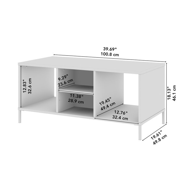 Bush Home Essence Coffee Table in Black Stipple