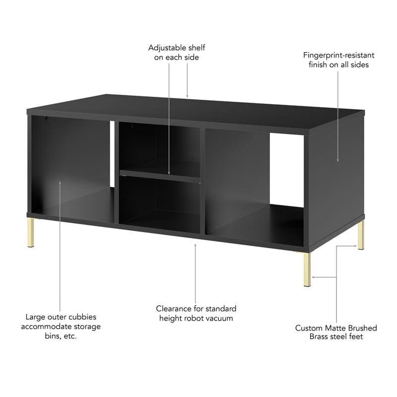 Bush Home Essence Coffee Table in Black Stipple
