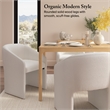 Bush Home Vera 70W Dining Table in Natural White Oak
