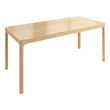 Bush Home Vera 70W Dining Table in Natural White Oak