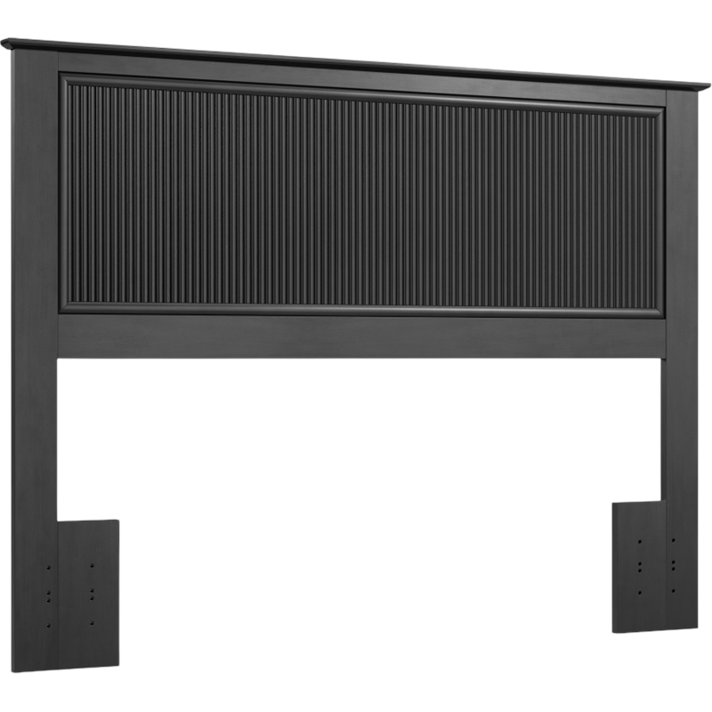 Bush Home Camille 65W Fluted Full / Queen Headboard in Natural Birch