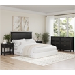 Bush Home Camille 65W Fluted Full / Queen Headboard in Natural Birch