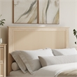 Bush Home Camille 65W Fluted Full / Queen Headboard in Onyx Birch