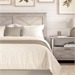 Bush Home Key West 65W Full / Queen Headboard in Washed Gray