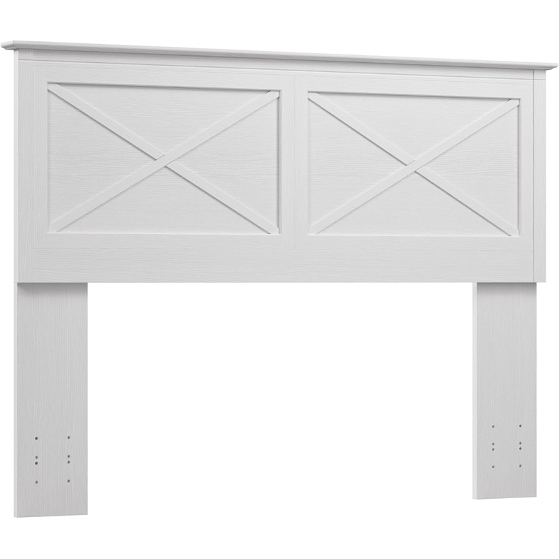 Bush Home Key West 65W Full / Queen Headboard in Pure White Oak