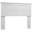 Bush Home Key West 65W Full / Queen Headboard in Pure White Oak