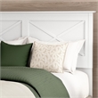 Bush Home Key West 65W Full / Queen Headboard in Pure White Oak