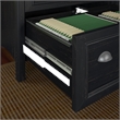 Bush Home Fairview 2 Drawer Lateral File Cabinet in Antique Black & Cherry