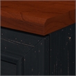 Bush Home Fairview 2 Drawer Lateral File Cabinet in Antique Black & Cherry
