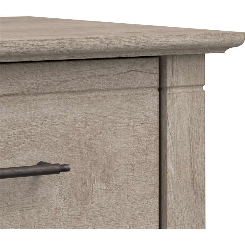 Bush Home Key West 6 Drawer Dresser in Washed Gray