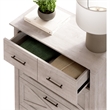 Bush Home Key West 4 Drawer Dresser in Washed Gray