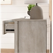 Bush Home Key West 4 Drawer Dresser in Washed Gray