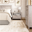 Bush Home Key West 4 Drawer Dresser in Washed Gray