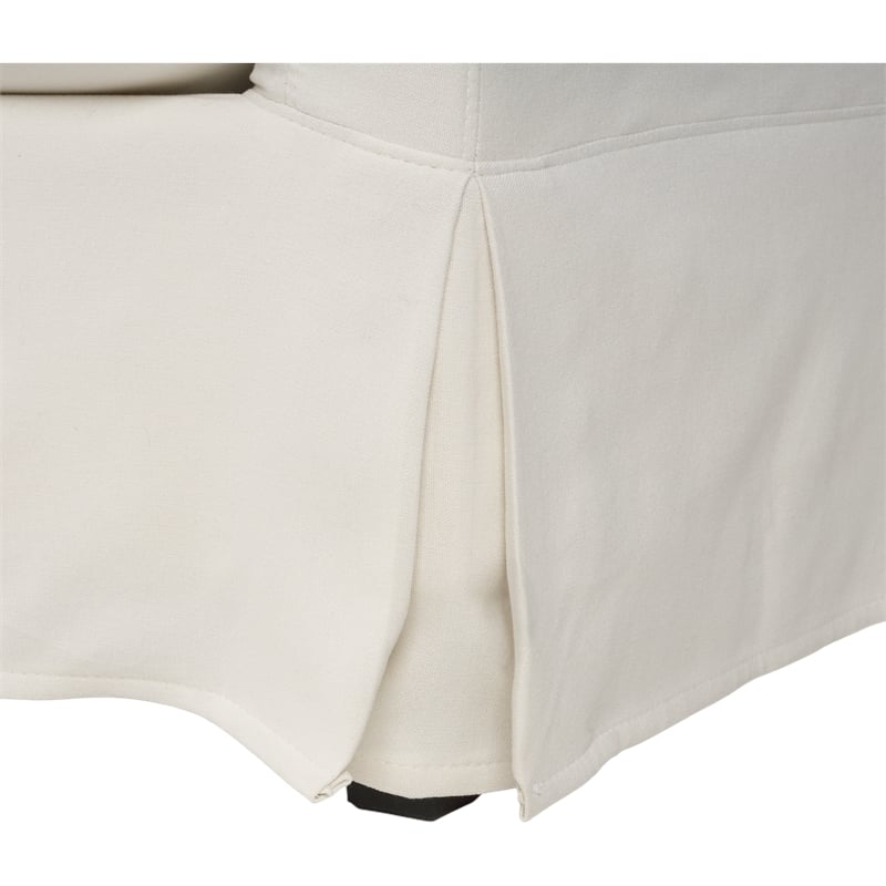 Bush Home Harper Slipcover for Bush Home Harper 80W Sofa in Ivory Fabric
