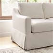 Bush Home Harper Slipcover for Bush Home Harper 57W Loveseat in Sand Fabric