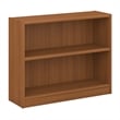 Bush Furniture Universal 2 Shelf Bookcase in Royal Oak