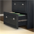 Fairview Lateral File Cabinet in Antique Black - Engineered Wood