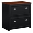 Fairview Lateral File Cabinet in Antique Black - Engineered Wood