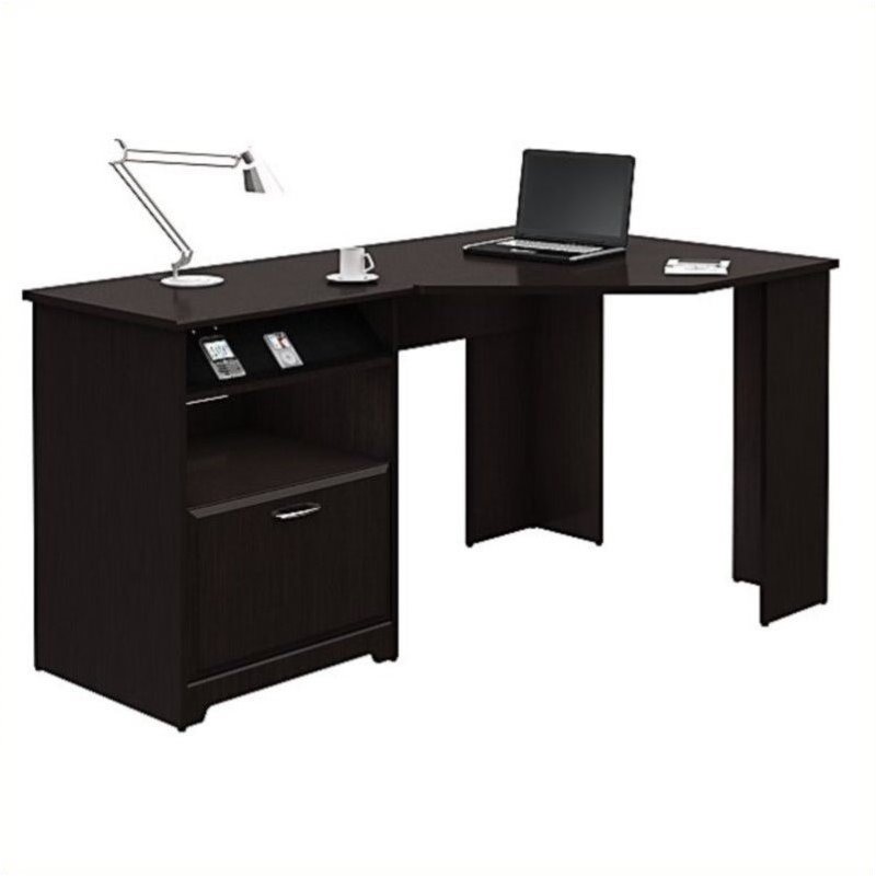 Bush Furniture Cabot Corner Desk In Espresso Oak Wc31815 03