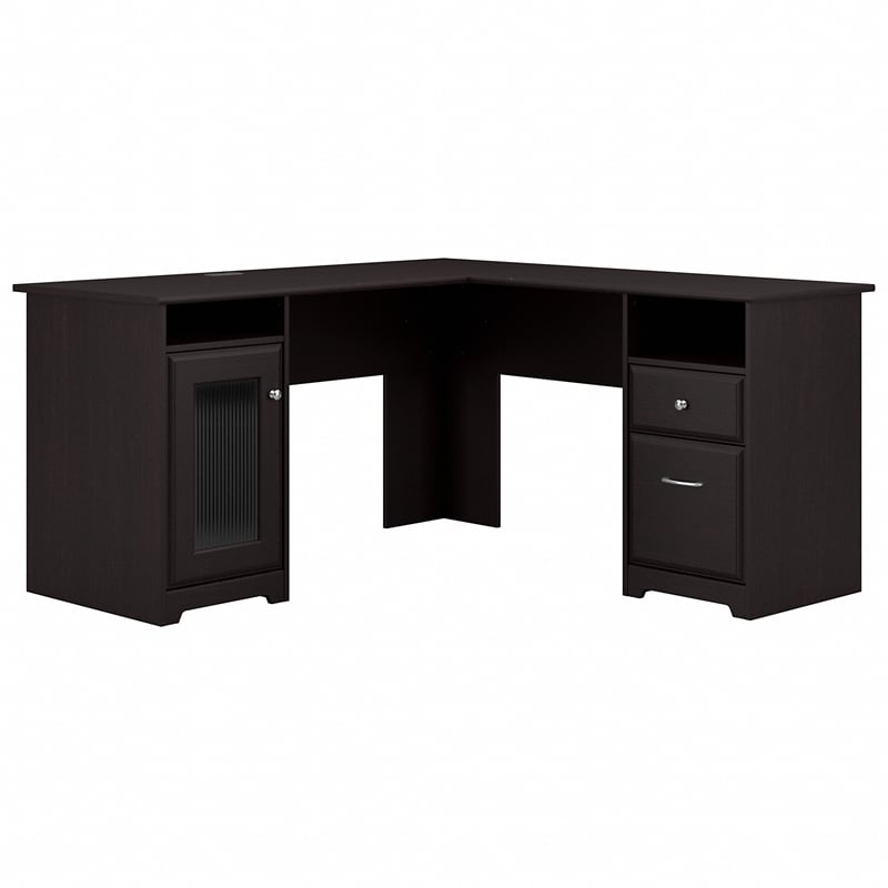 Cabot L Shaped Computer Desk With, L Shaped Home Office Desk With Drawers