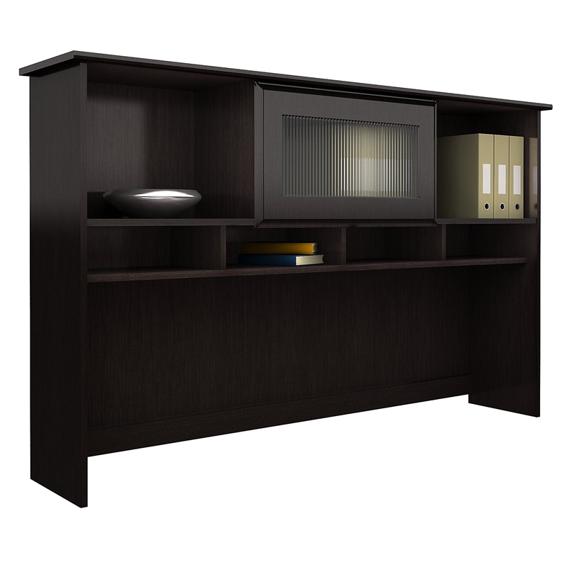 Bush Furniture Cabot Collection Hutch In Espresso Oak Wc31831 03 Most Liked Negative Review