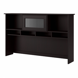 Cabot Hutch with Lifting Door in Espresso Oak - Engineered Wood