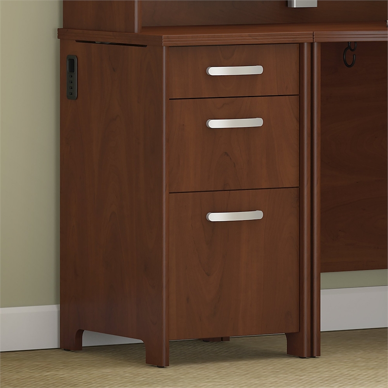 Bush Furniture Envoy 3 Drawer File in Hansen Cherry PR76580