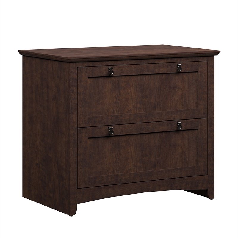 Bush Furniture Buena Vista 2 Drawer Lateral File in Cherry