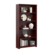Cabot Tall 5 Shelf Bookcase in Harvest Cherry - Engineered Wood