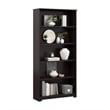 Cabot Tall 5 Shelf Bookcase in Espresso Oak - Engineered Wood