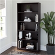 Cabot 5 Shelf Tall Bookcase in Espresso Oak - Engineered Wood