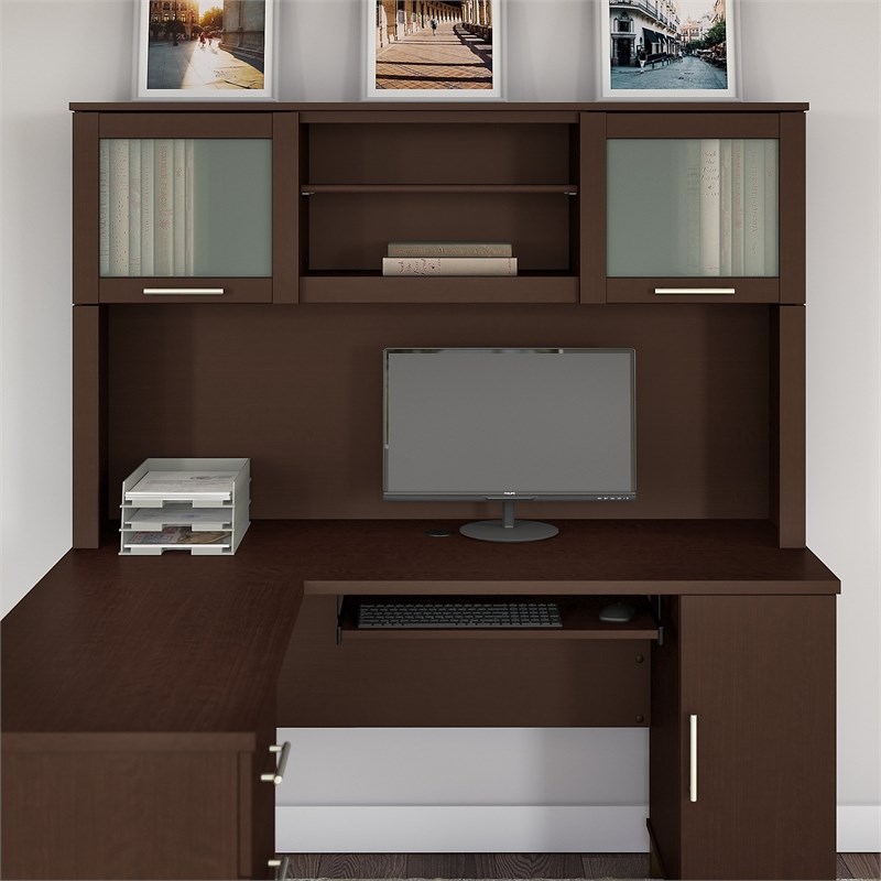 Somerset 60W Desk Hutch - Engineered Wood